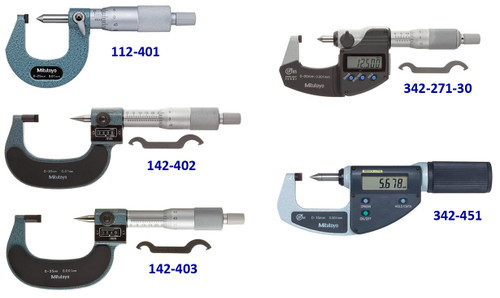 Mitutoyo Crimp Height Type Micrometers