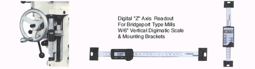 Precise Digital Readout Scales Horizontal and Vertical