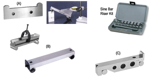 Precise Fisher & Brown & Sharpe Sine Bars