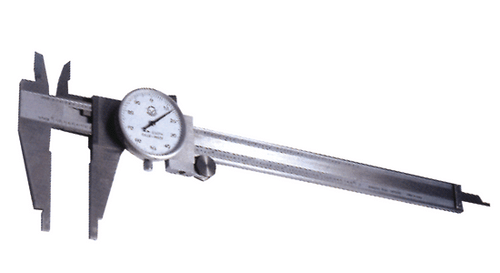 Precise Heavy Duty Dial Calipers With Cross Jaws