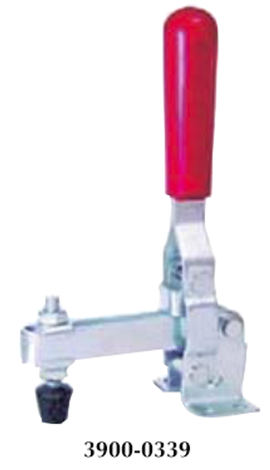 Precise Vertical Toggle Clamps, Flanged Base U-Bar