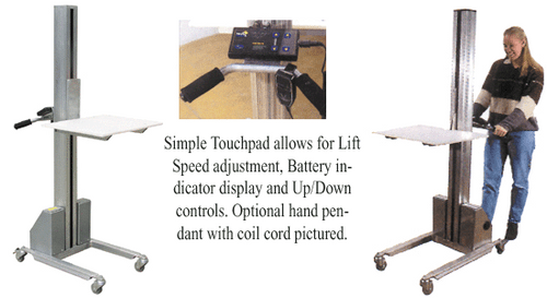 Vestil DC Powered Quicklift Vestil DC Powered Quicklift