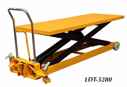 Wesco Long Deck Scissors Tables