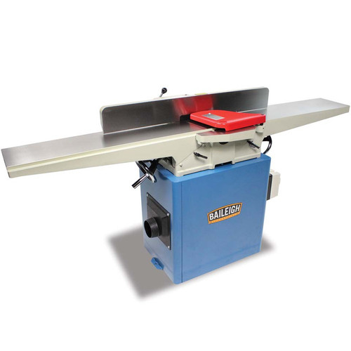 Baileigh IJ-872-HH Wood Jointer with Spiral Cutter Head, 8" x 72" Table - BA9-1230365