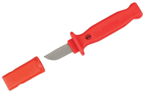 Wiha Insulated Cable Stripping Knife, 50mm Blade - 15000