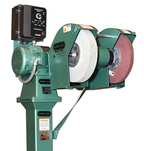 Burr King Model 1200 Deburring & Polishing Machine - 19610