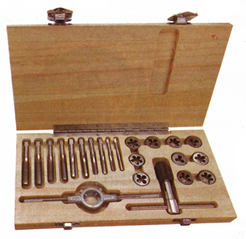 Precise 22 Piece HSS Tap & Die Set - 1011-0007