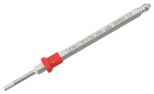 Wiha 32005 Insulated Slotted Screwdriver 2.0mm Made in Germany