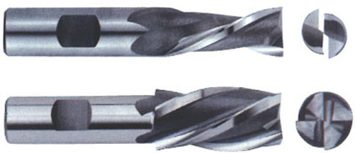 Premium M-42-8% Cobalt End Mill, 4-Flute, 1" - 109-416