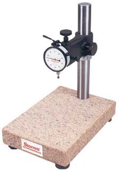 Starrett Dial Gage Granite Comparator Stand & Indicator Set - 11-318-3