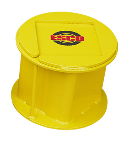 ESCO 55 Ton Steel Stackable Cribbing Stand, 9" Height - 12503-ES