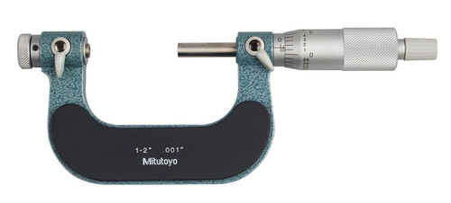 Mitutoyo Screw Thread Micrometer, 1-2" with Anvil Set (126-800) - 126-902 Mitutoyo Screw Thread Micrometer, 1-2" with Anvil Set (126-800) - 126-902