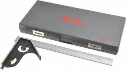 SPI Combination Square Set, 12 Inch, 4R Graduation  - 13-253-0