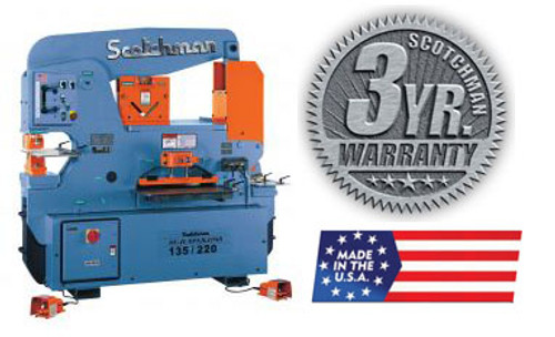 Scotchman Dual Operator 135/220-24M Ironworker - 135220-24M