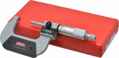SPI Digit Metric Outside Micrometer 25-50 mm - 14-258-8