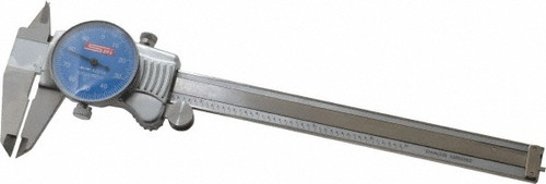 SPI Dial Caliper, 0-6" with Blue Dial Face - 15-395-7