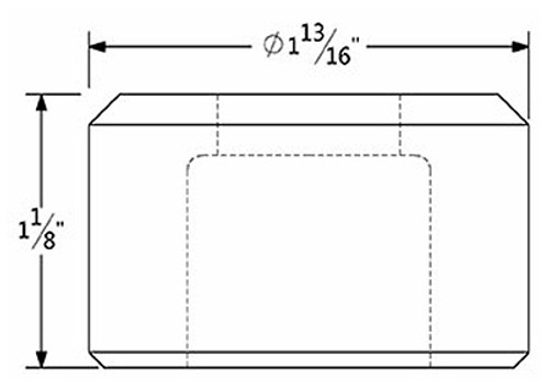 413 Round Die 11/16" - 41322