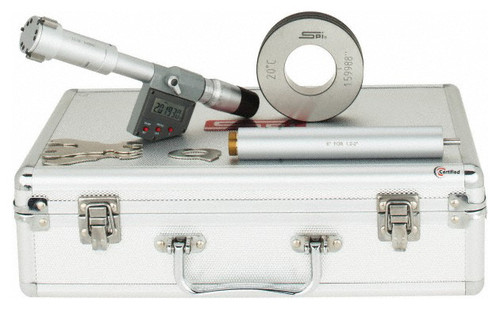 SPI IP65 Electronic 3 Point Internal Micrometer, 1.200-1.600" - 17-626-3