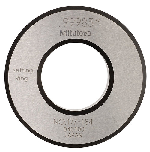 Mitutoyo Steel Setting Ring - 177-184 Mitutoyo Steel Setting Ring - 177-184