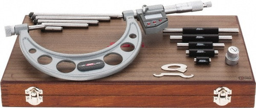 SPI IP65 Absolute Electronic Interchangeable Anvil Micrometer, 0-6" - 17-803-8 SPI IP65 Absolute Electronic Interchangeable Anvil Micrometer, 0-6" - 17-803-8