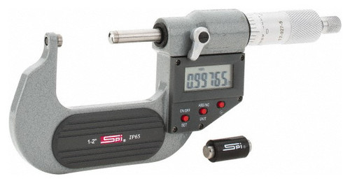 SPI IP65 Absolute Electronic Ball Micrometer, 1-2"/25-50mm - 17-927-5
