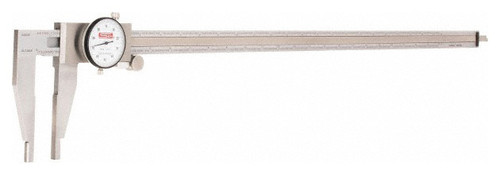 SPI Dial Caliper 0-24", White Dial Face - 17-978-8