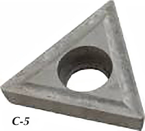 Precise 1/2, 5/8 & 3/4" Shank C-5 TPGH-32.51 Replacement Insert (Pack of 10) - 2003-00141