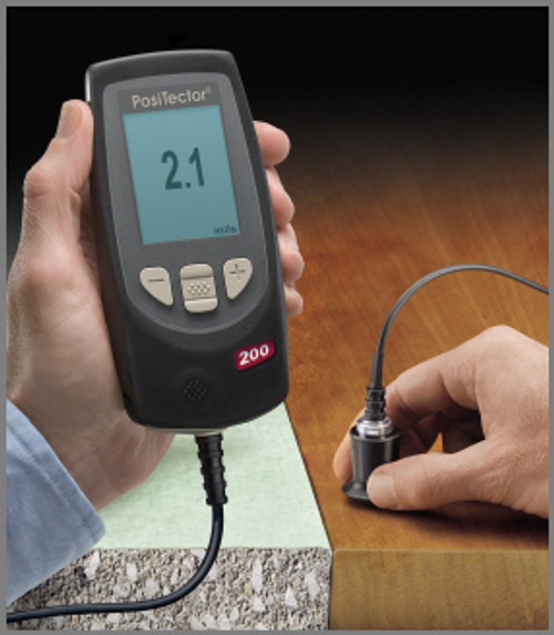 Defelsko PosiTector 200 Coating Thickness Gage, Advanced with D probe - 200DADV