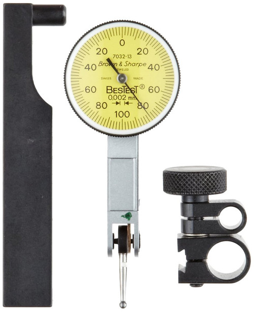 Brown & Sharpe 599-7032-13 Metric Dial Test Indicator Set - 20-406-5