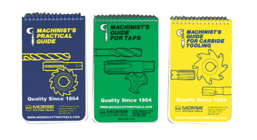 Morse Pocket Size Machinist Guides (3 piece set) - 1006