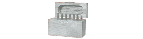 Rico Solid Carbide Burr Set 1/8" Diameter 1-1/2" OAL - 70100