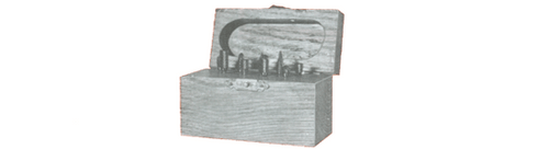 Rico 1/4" Diameter Burr Set 1/8" Steel Shanks 1-1/2" OAL - 70110