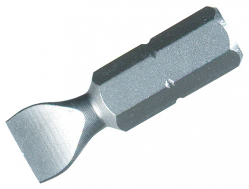 Wiha Slotted Insert Bit 10 Pack, 8.0 x 25mm (5/16") - 71003