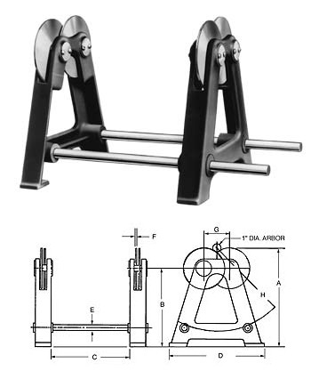 Sopko Wheel  Balancing Stand 12-7/16" - 01218