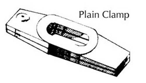 TE-CO Zip Drop Forged C-1030 Steel Clamp, Plain - 73902