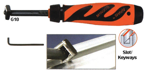 SHAVIV Mango ll Set G Slot Edge Cleaner - 90074 SHAVIV Mango ll Set G Slot Edge Cleaner - 90074