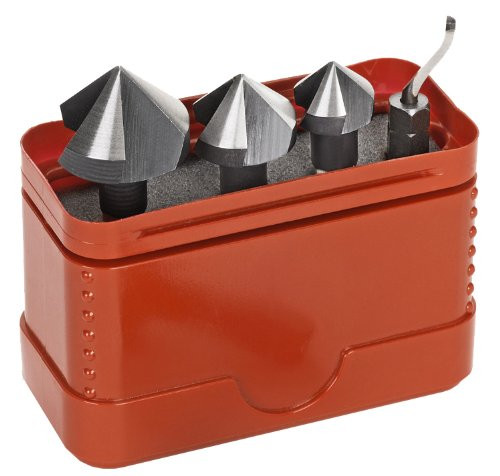 Shaviv Deburring Countersink Kits, Tri-Flute - 90097