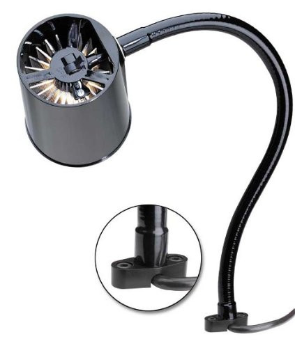 Moffatt Task Light Direct Mount Base Type, 18" Arm Length, 100 Watts - 95049