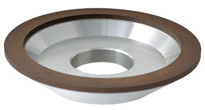 Precise D12A2 3/8" Rim CBN Dish Wheel - 2406-6376