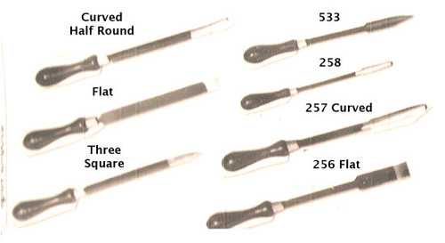 Wood Handle Scrapers - 258-6