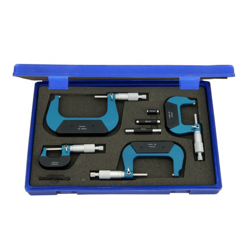 Precise Super Precision Micrometer Set 0-4" x .0001" - 26-098