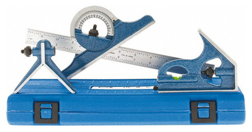 SPI 12" Combination Square 4pc. Set, 4R with Cast Head - 30-226-5