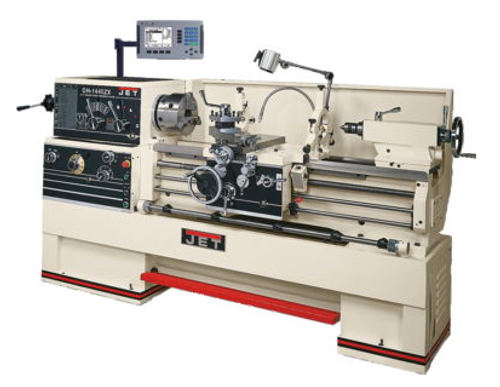 JET GH-1440ZX With ACU-RITE 300S DRO With Taper Attachment and Collet Closer - 321302