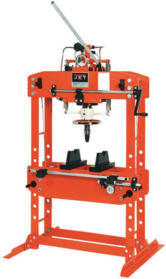 JET 35 Ton Hydraulic Shop Press HP-35A - 331431 - Light Tool Supply