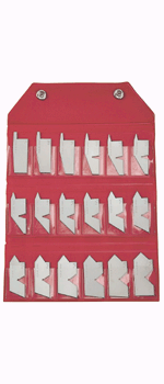 SPI Angle Gages Set 5° Thru 90° Angle  (Set Of 18 Gages In Vinyl Pouch) - 31-375-9