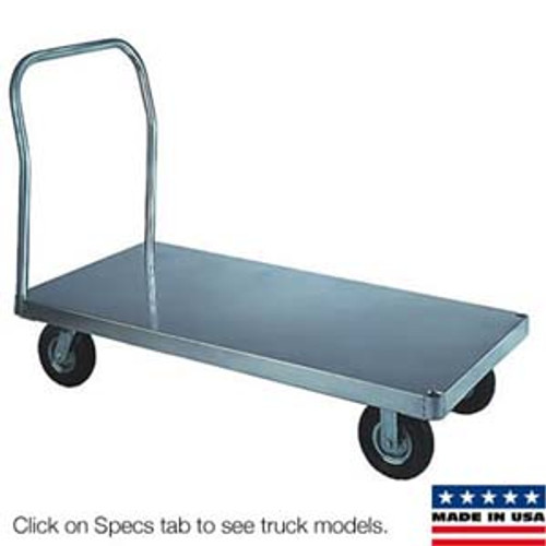 Wesco Aluminum Platform Trucks Smooth Deck - 350034