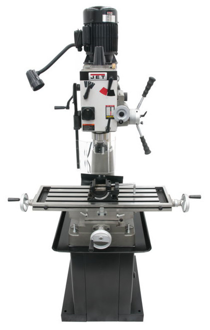 JET Geared Head Mill/Drill JMD-40GHPF with Power Downfeed - 351041