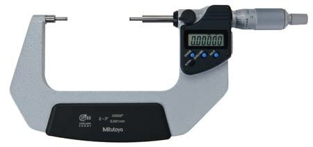 Mitutoyo Digimatic Spline Micrometer 2-3" / 50-75mm - 331-363