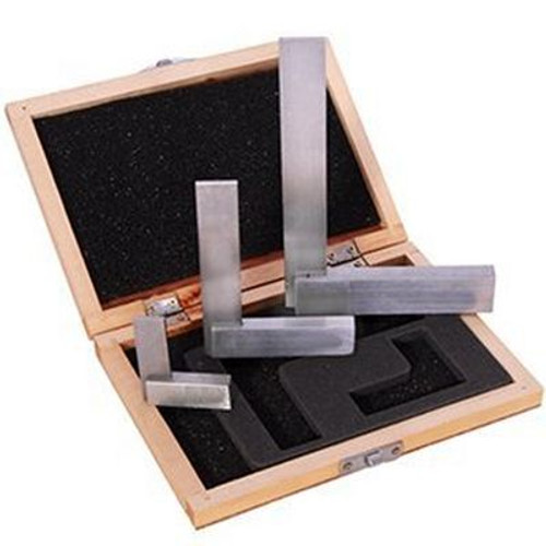 iGaging 3 Piece Machinist Steel Metal Tool Square Set - 34-246
