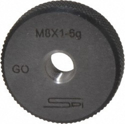 Metric Thread Ring Gage, M8 x 1, GO - 34-479-6